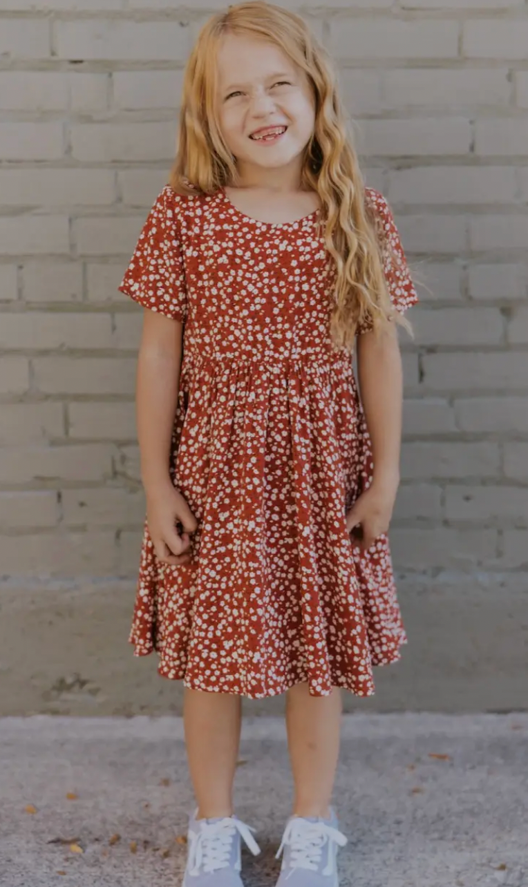 Toddler Dainty Floral Dress