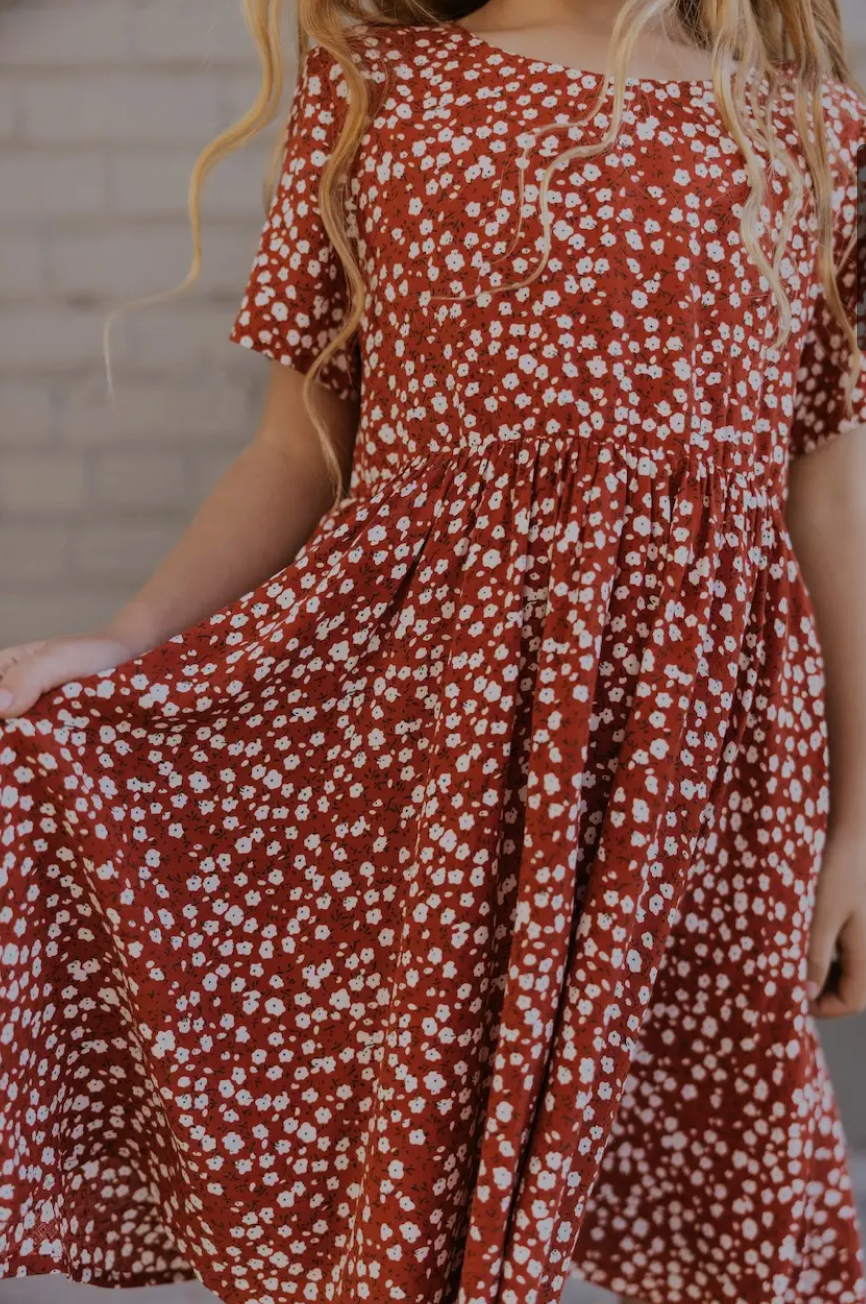 Toddler Dainty Floral Dress