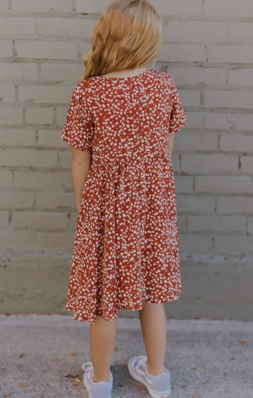 Toddler Dainty Floral Dress