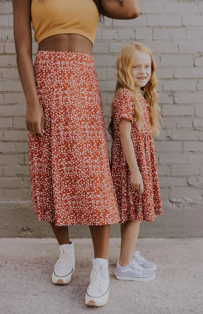 Dainty Floral Skirt