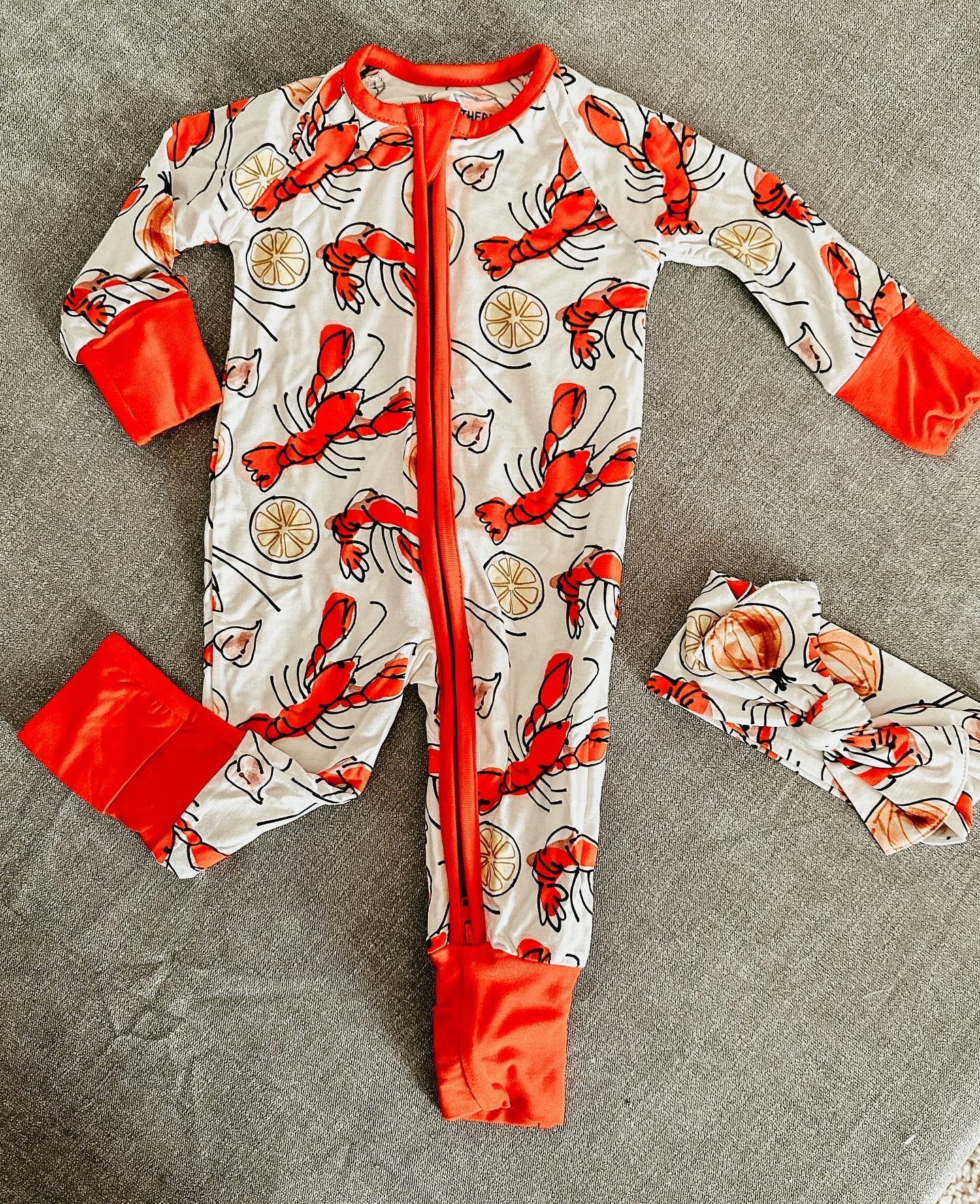 Crawfish Bamboo Jammies