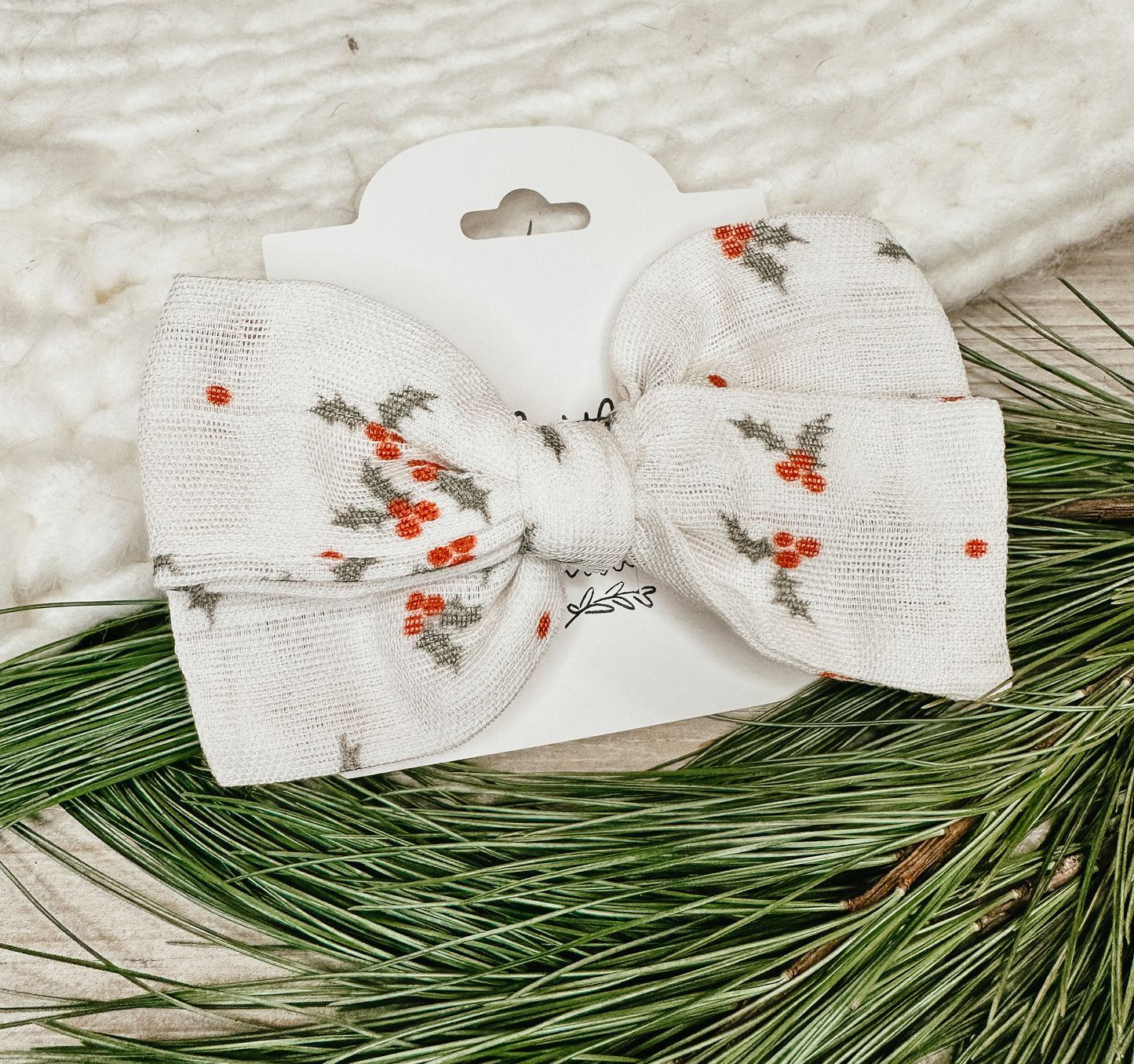 Mistletoe Bow